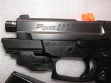 SIG SAUER PRO SP2022 9MM WITH SIGLITENIGHT SIGHTS AND CRIMSON TRADE LASER SIGHT SYSTEM - 4 of 17