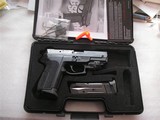 SIG SAUER PRO SP2022 9MM WITH SIGLITENIGHT SIGHTS AND CRIMSON TRADE LASER SIGHT SYSTEM - 1 of 17