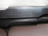 COLT MODEL 1911 NATIONAL MATCH COVERTED TO MILITARY PRODUCTION - 8 of 20