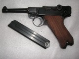 LUGER MAUSER BANNER VERY RARE FACTORY SAMPLE NUMBER 42 ON THE TAGLE LIKE NEW - 6 of 20