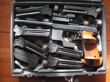 HAMMERLI-WALTHER MOD. 205 WITH 6 MAGS, 2 WEIGHTS, MUZZLE BRAKE EXCELLENT CONDITION - 2 of 20