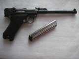 DWM ARTILERY LUGER 1917 DATED IN 98% ORGINAL FINISH WITH MATCHING S/N MAGAZINE - 2 of 20