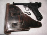 MAUSER LUGER DATED 1941 "BLACK WIDOW" VARIATION IN RARE MINTY ORIGINAL CONDITION - 1 of 20