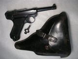 MAUSER LUGER DATED 1941 "BLACK WIDOW" VARIATION IN RARE MINTY ORIGINAL CONDITION - 2 of 20