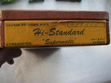 HIGH STANDARD SUPERMATIC FIRST MODEL RARE 2 BARRELS COMBINATION NEW IN THE BOX - 6 of 11