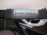 HIGH STANDARD MODEL SPORT KING PISTOL IN LIKE NEW ORIGINAL CONDITION WITH BOX - 7 of 20