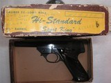HIGH STANDARD MODEL SPORT KING PISTOL IN LIKE NEW ORIGINAL CONDITION WITH BOX - 2 of 20