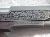 COLT GOVERNMENT MODEL ONE OF 300 BRIAN POWLEY MASTER ENGRAVER .38 SUPER - 12 of 20