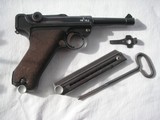 THE FIRST NAZI'S TIME PRODUCTION LUGERS "K" DATE CODED FULL RIG W/2 MATCHING MAGS - 2 of 20