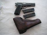 FN HIGH POWER NAZI'S TIME MFG FULL RIG IN EXCELLENT CONDITION WITH BAKELITE/SYNTHETIC GRIPS - 3 of 18