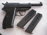 EXTREMELY RARE 1942 DATED HIGH POLISHED P.38 WALTHER
WITH 2 MATCHING S/N MAGS - 4 of 20