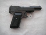 STOCK, FRANZ GERMAN 7,65 mm (32ACP)IN VERY GOOD WORKING CONDITION, SHINY BORE - 15 of 17