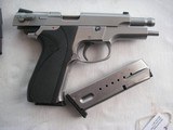 SMITH & WESSON MOD. 5906 CALIBER 9mm
IN LIKE NEW ORIGINAL CONDITION IN BOX WITH 2 MAGS - 9 of 11