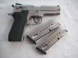 SMITH & WESSON MOD. 5906 CALIBER 9mm
IN LIKE NEW ORIGINAL CONDITION IN BOX WITH 2 MAGS - 2 of 11