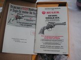 RUGER SUPER SINGLE SIX SSM REVOLVER CAL. .32H&R MAG. NEW IN BOX 6.5" BARREL - 5 of 13