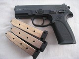 FABRIQUE NATIONALE MODEL FNP40 CAL. 40 S&W PISTOL IN NEW CONDITION W/3 14 ROUNDS MAGS - 5 of 15