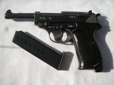 MAUSER RARE ORIGINAL 99% CONDITION WW2 P.38 1942 MFG PISTOL WITH ORIGINAL HOLSTER - 5 of 18