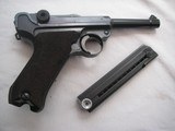 1941 LUGER MAUSER BANNER NAZI'S POLICE WITH HOLSTER, MATCHING MAG. HOLSTER RIG - 4 of 20