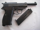RARE P.38 SVW-46 S/N 144L MAUSER PRODUCTION OF 500 FOR FRENCH MILITARY IN 98% CONDITION - 2 of 20
