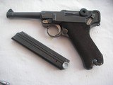 LUGER 1936 NAZI'S MILITARY IN VERY GOOD ORIGINAL CONDITIONWITH PROPER MAGAZINE - 1 of 15