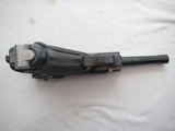 LUGER "G" DATE IN EXCELLENT 98% ORIGINAL BLUING FINISH WITH HOLSTER AND MATCHING S/N MAGAZINE - 9 of 20