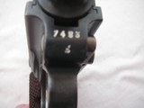LUGER "G" DATE IN EXCELLENT 98% ORIGINAL BLUING FINISH WITH HOLSTER AND MATCHING S/N MAGAZINE - 14 of 20