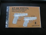 ITM SWITZERLAND RARE MODEL AT-84 HIGH QUALITY NEW CONDITION BEAUTIFUL PISTOL - 4 of 20