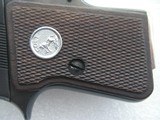 COLT JUNIOR PACKET CALIBER .22 short IN EXCELLENT ORIGINAL CONDITION WITH HOLSTER - 16 of 17