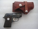 COLT JUNIOR PACKET CALIBER .22 short IN EXCELLENT ORIGINAL CONDITION WITH HOLSTER - 4 of 17