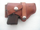 COLT JUNIOR PACKET CALIBER .22 short IN EXCELLENT ORIGINAL CONDITION WITH HOLSTER - 5 of 17