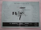 BERETTA-ARMI ROMA AS NEW IN BOX PURCHASED IN ITALY BY US ARMY OFFICER IN 1985 - 17 of 20