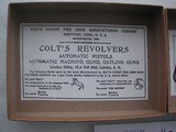 Colt 1903 or 1908 re-pro box in new condition - 4 of 5