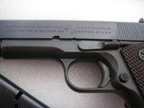 COLT 1911A1 US MILITARY ENGLISH LEASE ALL ORIGINAL IN 98%+ FINISH WITH SHINY BORE - 5 of 19