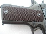 COLT 1911A1 US MILITARY ENGLISH LEASE ALL ORIGINAL IN 98%+ FINISH WITH SHINY BORE - 7 of 19