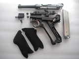 LUGER G-DATE IN EXCELLENT ORIGINAL CONDITION W/1934 HOLSTER , MATCHING AND ADDITIONAL MAGAZINE- 14 of 20