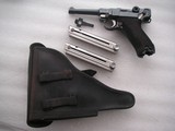 LUGER G-DATE IN EXCELLENT ORIGINAL CONDITION W/1934 HOLSTER , MATCHING AND ADDITIONAL MAGAZINE- 1 of 20