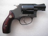 S&W Mod.36-2 LADY SMITH 100% LIKE NEW IN THE FACTORY CASE ROSEWOOD GRIPS BRIDE BORE - 6 of 20