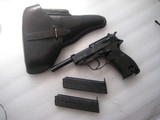 WALTHERP 38 AC/42 IN LIKE NEW ORIGINAL 99% BEAUTIFUL BLUING FULL RIG 2 MAGS, HOLSTER - 1 of 20