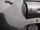 SMITH & WESSON MOD. 637-2 REVOLVER WITH RED LASER/MAX LIKE NEW IN THE ORIGINAL BOX, PAPERS - 5 of 16