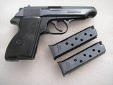 WALTHER
PP COPY HUNGARIAN ARMS CAL.380 acp in like mint original with 2 matching SN magazines - 2 of 20