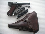 LUGER PRE WAR 1937 NAZIS MILITARY PRODUCTION FULL RIG IN LIKE NEW ORIGINAL CONDITION - 1 of 20