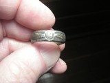 NAZIS SS SILVER RING WITH HIMMLER SIGNATURE INSIDE - 12 of 15