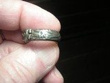 NAZIS SS SILVER RING WITH HIMMLER SIGNATURE INSIDE - 9 of 15