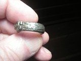NAZIS SS SILVER RING WITH HIMMLER SIGNATURE INSIDE - 13 of 15