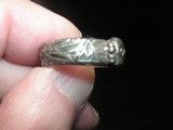NAZIS SS SILVER RING WITH HIMMLER SIGNATURE INSIDE - 5 of 15