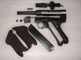 MAUSER LUGER 1938 FULL RIG IN RARE 98%+ORIGINAL CONDITION WITH MATCHING MAGAZINE - 17 of 20