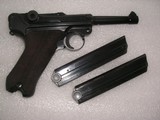 MAUSER LUGER 1938 FULL RIG IN RARE 98%+ORIGINAL CONDITION WITH MATCHING MAGAZINE - 3 of 20