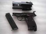 WALTHER ZERO-SERIES 3rd ISSUE P.38
RARE PISTOL W/MATCHING S/N MAGAZINE & BROWN MILITARY GRIPS - 4 of 16