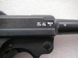 LUGER "BLACK WIDOW" IN LIKE NEW ORIGINAL CONDITION FULL RIG WITH ALL NUMBERED PARTS MATCHING - 14 of 20
