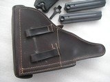 LUGER "BLACK WIDOW" RARE 1940 DATE FULL RIG ALL NUMBERED PARTS ARE MATCHING IN 99% ORIGINAL CONDITION - 6 of 20